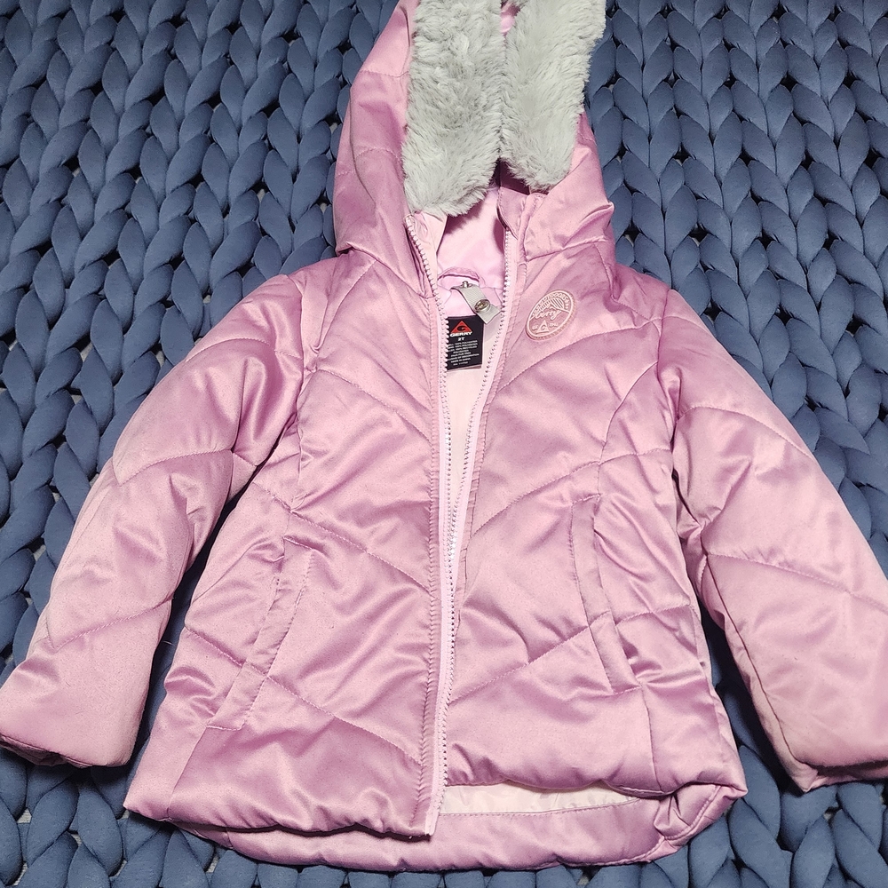 Gerry Weber Light Pink Jacket with Faux Fur